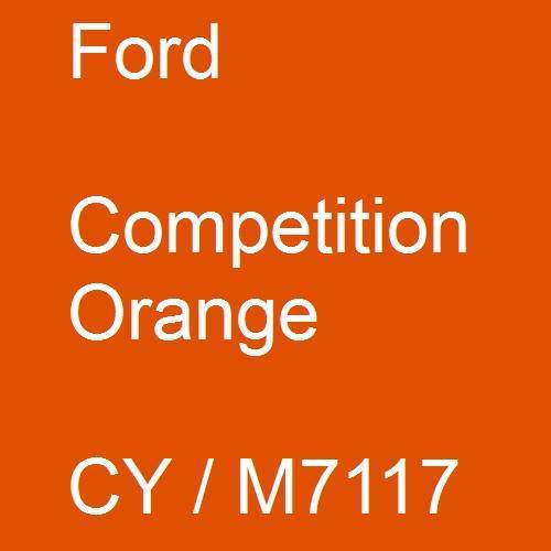 Ford, Competition Orange, CY / M7117.